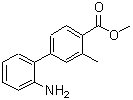 CAS 登录号:885278-08-0, 2'-氨基-3-甲基-4-联苯羧酸甲酯