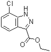 CAS#: 885278-59-1, Ethyl 7-chloro-1H-indazole-3-carboxylate