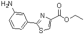 CAS 登录号：885278-66-0， 2-(3-氨基苯基)噻唑-4-羧酸乙酯