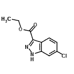 CAS#: 885279-23-2, ethyl 6-chloro-1H-indazole-3-carboxylate