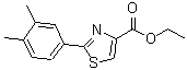 CAS 登录号:885279-24-3, 2-(3,4-二甲基苯基)-1,3-噻唑-4-羧酸乙酯