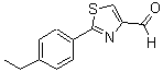 CAS#: 885279-27-6, 2-(4-Ethylphenyl)-1,3-thiazole-4-carbaldehyde