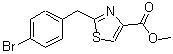 CAS#: 885279-50-5, Methyl 2-(4-bromobenzyl)-1,3-thiazole-4-carboxylate