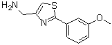 CAS#: 885280-24-0, [2-(3-methoxyphenyl)thiazol-4-yl]methanamine