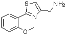 CAS#: 885280-27-3, [2-(2-methoxyphenyl)thiazol-4-yl]methanamine