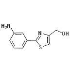 CAS#: 885280-39-7, [2-(3-Aminophenyl)-1,3-thiazol-4-yl]methanol