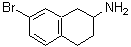 CAS#: 885280-71-7, 7-Bromo-1,2,3,4-tetrahydro-2-naphthalenamine