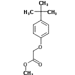 CAS#: 88530-52-3, Methyl [4-(2-methyl-2-propanyl)phenoxy]acetate