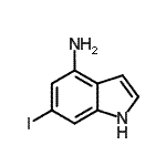 CAS#: 885520-58-1, 6-Iodo-1H-indol-4-amine
