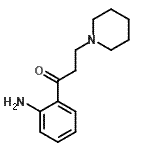 CAS#: 88580-19-2, 1-(2-Aminophenyl)-3-(1-piperidinyl)-1-propanone