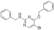 CAS#: 885952-25-0, 5-Bromo-4-(Phenylmethoxy)-N-(Phenylmethyl)-2-Pyrimidinamine