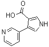 CAS 登录号：885954-13-2， 4-(3-吡啶基)-1H-吡咯-3-羧酸