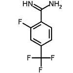 CAS#: 885957-02-8, 2-Fluoro-4-(trifluoromethyl)benzenecarboximidamide