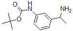 CAS 登录号：886362-19-2， N-[3-(1-氨基乙基)苯基]-氨基甲酸叔丁酯