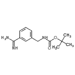 CAS#: 886362-52-3, 2-Methyl-2-propanyl (3-carbamimidoylbenzyl)carbamate