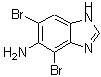 CAS 登录号：886363-61-7， 4,6-二溴-1H-苯并咪唑-5-胺