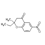 CAS#: 886363-62-8, 2-Ethyl-2-methyl-6-nitro-2,3-dihydro-4H-chromen-4-one