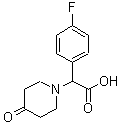CAS#: 886363-63-9, (4-Fluorophenyl)(4-oxo-1-piperidinyl)acetic acid