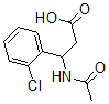 CAS#: 886363-75-3, beta-(Acetylamino)-2-Chloro-Benzenepropanoic Acid