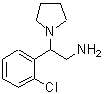 CAS 登录号：886363-83-3， 2-(2-氯苯基)-2-(1-吡咯烷基)乙胺