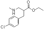 CAS#: 886364-67-6, Ethyl 2-(4-chlorobenzyl)-3-(methylamino)propanoate
