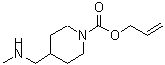 CAS#: 886365-58-8, Allyl 4-[(methylamino)methyl]-1-piperidinecarboxylate