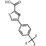 CAS#: 886366-98-9, 4-[4-(Trifluoromethyl)phenyl]-1,3-thiazole-2-carboxylic acid