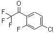 CAS#: 886370-99-6, 1-(4-Chloro-2-fluorophenyl)-2,2,2-trifluoroethanone