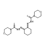 CAS#: 88641-27-4, 1,2-Cyclohexanedione Bis(4-Diethylenoxythiosemicarbazone)