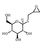 CAS#: 88641-51-4, 2-Oxiranylmethyl 1-thio-beta-D-glucopyranoside
