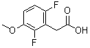CAS 登录号：886498-65-3， (2,6-二氟-3-甲氧基苯基)乙酸
