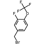 CAS#: 886499-04-3, 4-(Bromomethyl)-2-fluoro-1-(trifluoromethoxy)benzene
