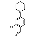 CAS#: 886501-12-8, 2-Chloro-4-(1-piperidinyl)benzaldehyde