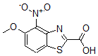 CAS#: 886745-59-1, 5-Methoxy-4-Nitro-2-Benzothiazolecarboxylic Acid