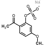 CAS#: 88678-17-5, Sodium 2-acetyl-5-methoxyphenyl sulfate