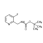 CAS#: 886851-28-1, 2-Methyl-2-propanyl [(3-fluoro-2-pyridinyl)methyl]carbamate