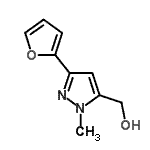 CAS#: 886851-33-8, [3-(2-Furyl)-1-methyl-1H-pyrazol-5-yl]methanol