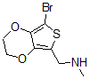CAS#: 886851-54-3, 7-Bromo-2,3-Dihydro-N-Methyl-Thieno[3,4-b]-1,4-Dioxin-5-Methanamine