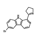 CAS#: 88704-44-3, 6-Bromo-1-(3,4-dihydro-2H-pyrrol-5-yl)-9H-beta-carboline