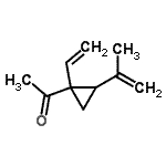 CAS#: 88711-70-0, 1-(2-Isopropenyl-1-vinylcyclopropyl)ethanone