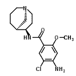 CAS#: 88721-77-1, 4-amino-N-[(1S,4R,5S)-1-azabicyclo[3.3.1]nonan-4-yl]-5-chloro-2-methoxy-benzamide