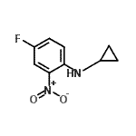 CAS#: 887351-37-3, N-Cyclopropyl-4-fluoro-2-nitroaniline