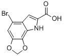 CAS#: 887360-42-1, 5-Bromo-8H-1,3-Dioxa-8-Aza-(aS)-Indacene-7-Carboxylic Acid