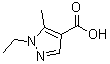CAS 登录号：887408-72-2， 1-乙基-5-甲基-1H-吡唑-4-羧酸