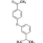 CAS 登录号：887574-90-5， 1-[4-(3-异丙基苯氧基)苯基]乙酮