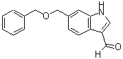 CAS 登录号：887575-94-2， 6-[(苄氧基)甲基]-1H-吲哚-3-甲醛