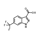CAS#: 887576-98-9, 6-(Trifluoromethyl)-1H-indazole-3-carboxylic acid