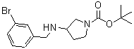 CAS 登录号：887578-25-8， 3-[(3-溴苄基)氨基]-1-吡咯烷羧酸叔丁酯