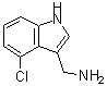 CAS#: 887581-80-8, (4-chloro-1H-indol-3-yl)methanamine