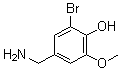 CAS#: 887583-18-8, 4-(Aminomethyl)-2-bromo-6-methoxyphenol